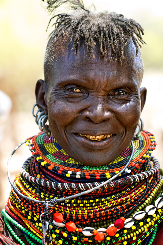 69a. Woman from the Turkana tribe   Kenya